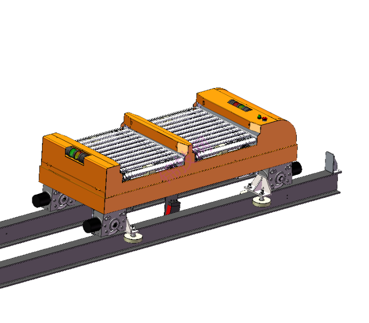 补货穿梭车三维模型solidwoks图纸