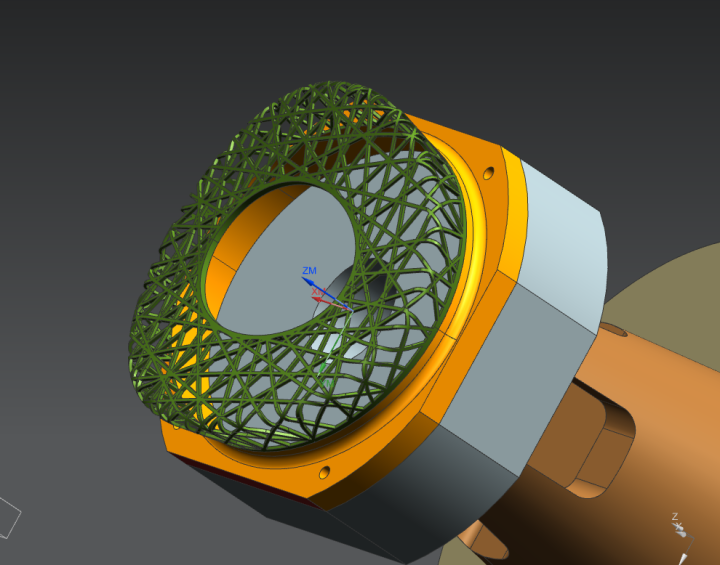 UGNX鸟巢刀路图档2206版本以上可以打开