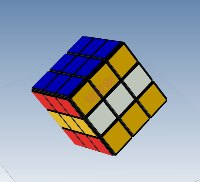 CAXA魔方三维模型