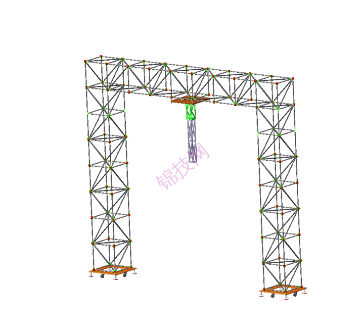 桁架三维模型