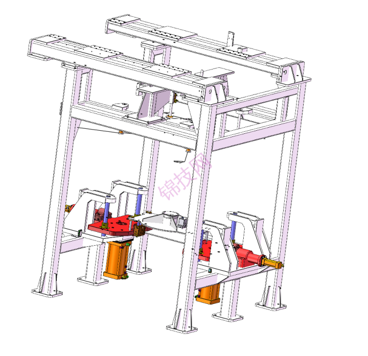 50L混粉自动化工作站solidworks三维模型-1