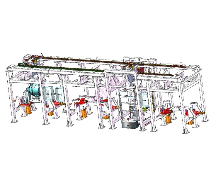 50L混粉自动化工作站solidworks三维模型-1