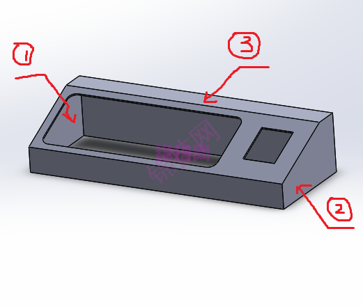 solidworks电气开关盒钣金展开拆图案例-4