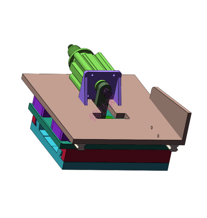 solidworks修边机模型图纸下载