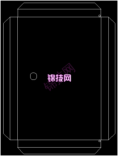 cad钣金展开图折弯线怎么画-10