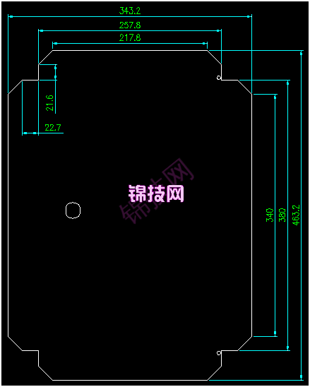 cad钣金展开图折弯线怎么画-14