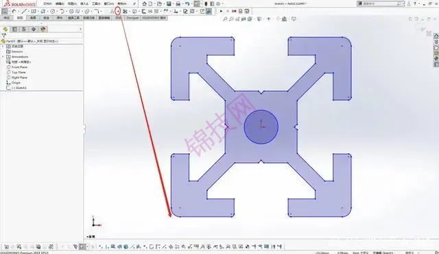 SolidWorks中建自己的焊件的轮廓库方法-3