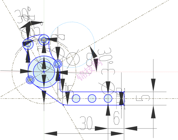 NX 更改草图文字大小，标注的字体大小