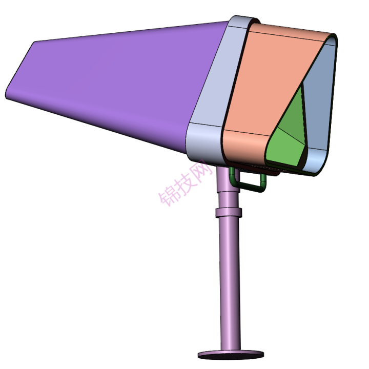 万花筒solidworks模型全套图纸带下料图