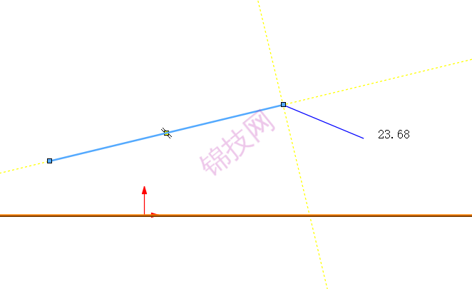 solidworks 草图直线切换圆弧的方法-1