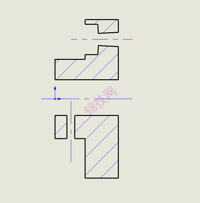 solidworks剖面图 轮廓线 显示不全如何解决-1