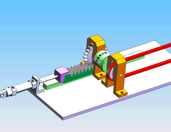 45例机械传动装置动画(含solidworks源文件-1 45例机械传动装置动画含solidworks源文件