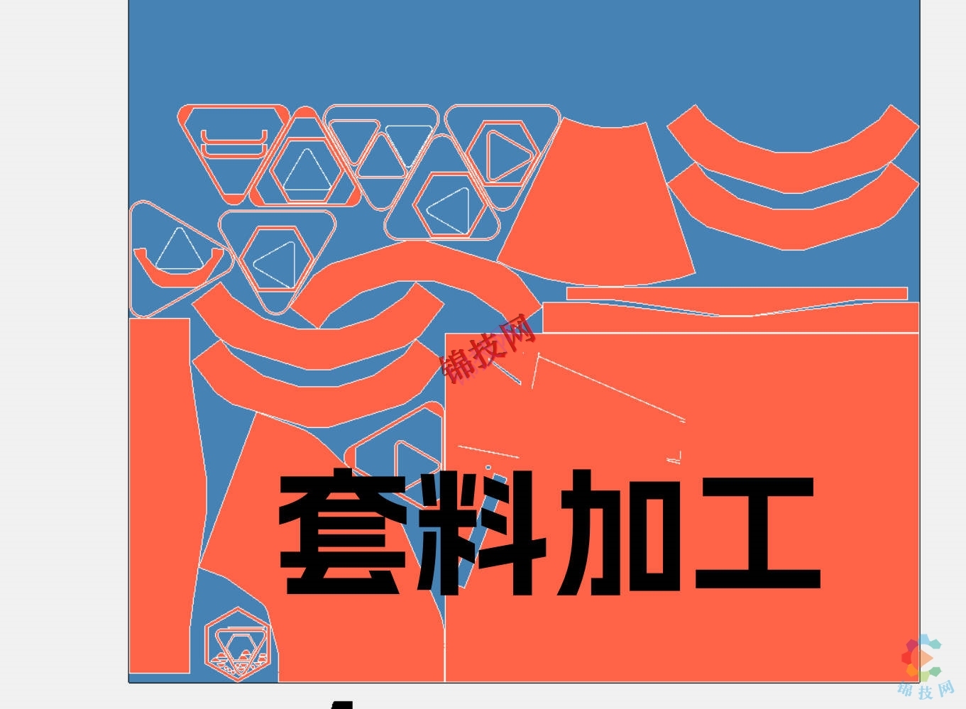 自动排版软件一键套料软件激光套料雕刻机钣金dwgdxf