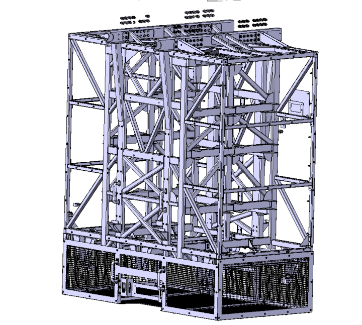 钢结构模型stp格式