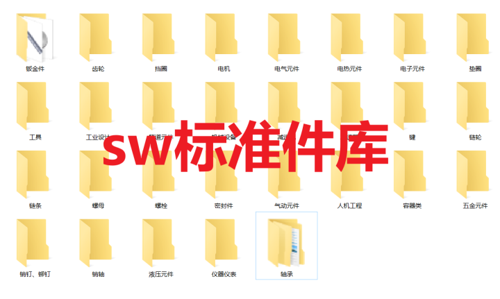 solidworks标准件库