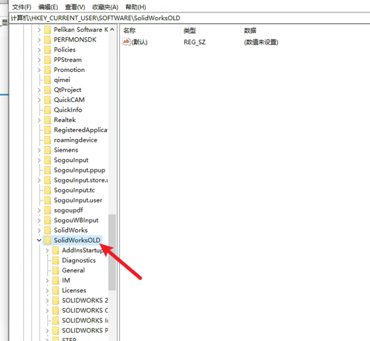 solidworks重置到初始设置的方法