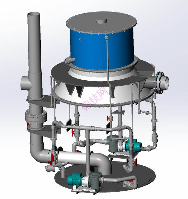 环保设备模型下载ig格式