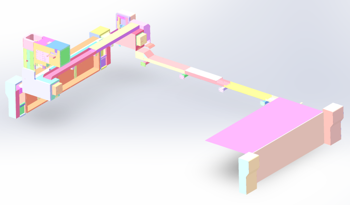4020机床钣金外壳图纸