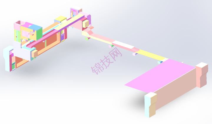 4020机床钣金外壳图纸