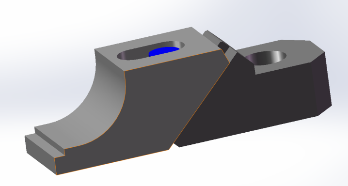 蛤蟆钳侧顶夹具 可调stp格式