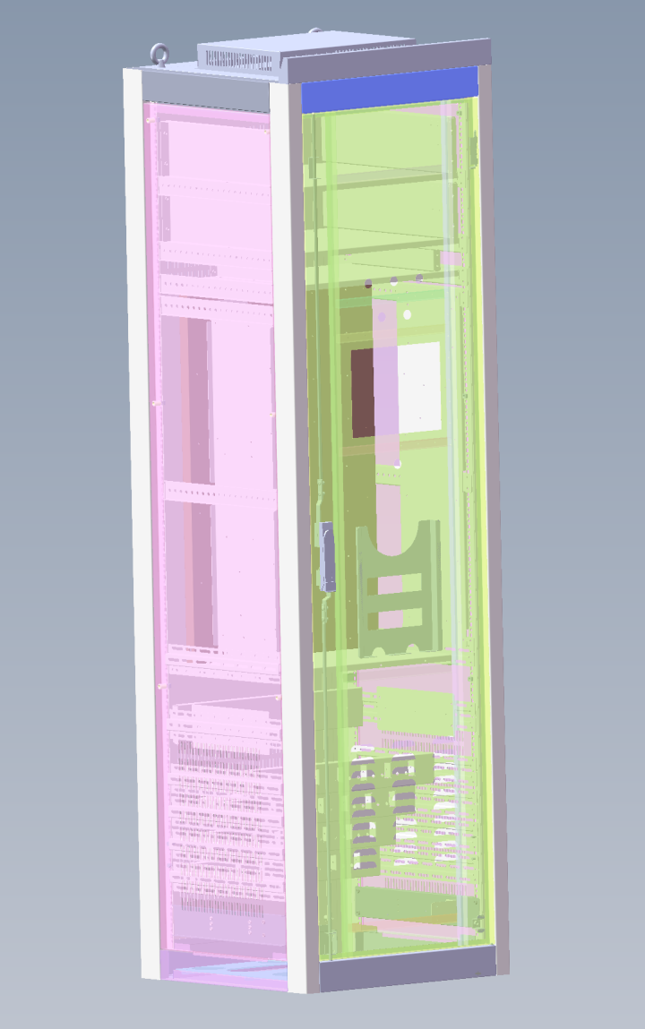CY-KYYD汇流柜柜体全套钣金图纸