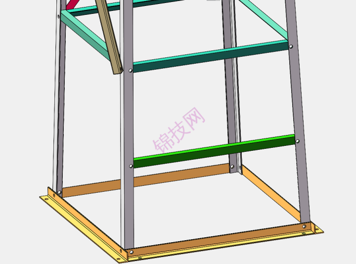 塔solidworks模型带参数2024版本
